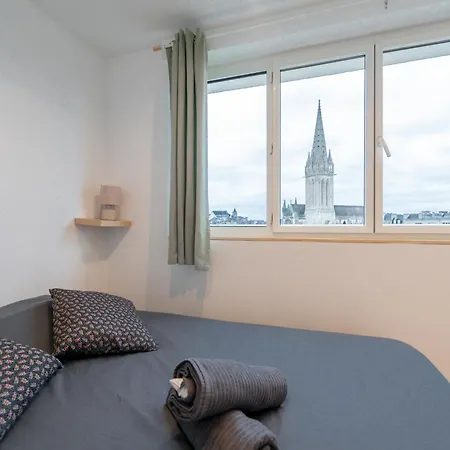 Appt Premium Centre Chateau Terrasse 2 6p Vue Exceptionnelle דירה