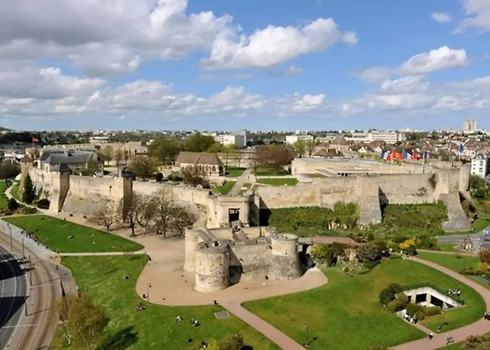 Daire Appt Premium Centre Chateau Terrasse 2 6p Vue Exceptionnelle Caen